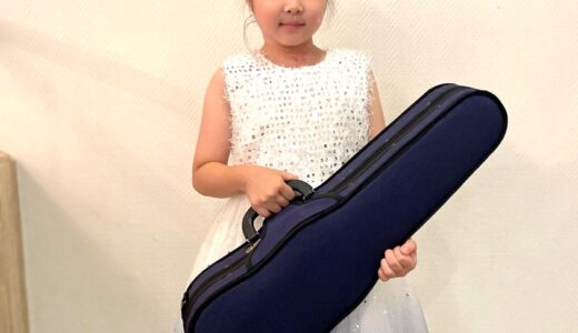 【コンクール】第34回「子供のためのヴァイオリンコンクール」（京都府立府民ホール・アルティ）にヴァイオリン生徒が参加、銀賞を受賞。